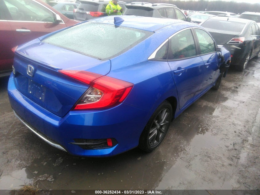 VIN 19XFC1F39LE010403 2020 HONDA CIVIC SEDAN EX