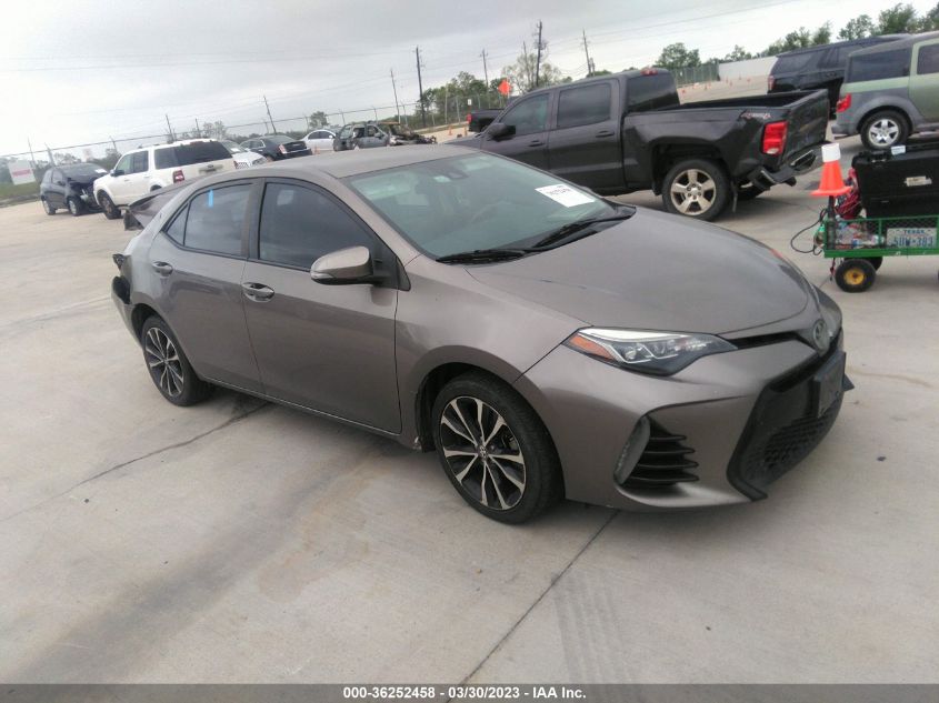 2017 TOYOTA COROLLA L/LE/XLE/SE - 5YFBURHEXHP592672