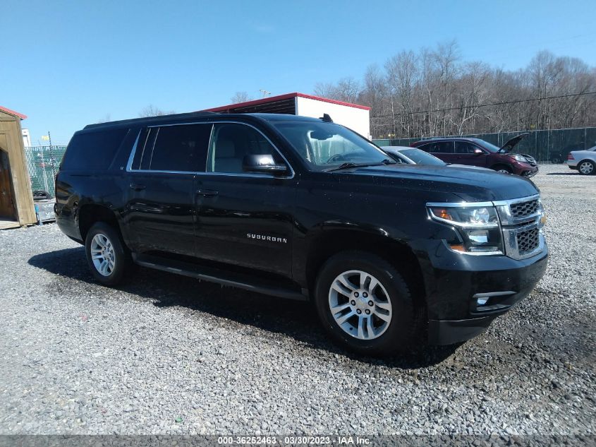 2015 CHEVROLET SUBURBAN LT - 1GNSKJKCXFR584306