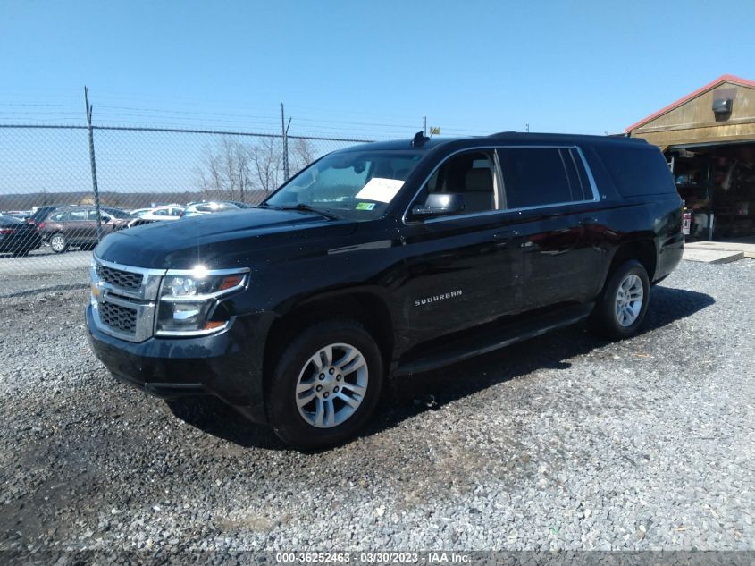 2015 CHEVROLET SUBURBAN LT - 1GNSKJKCXFR584306