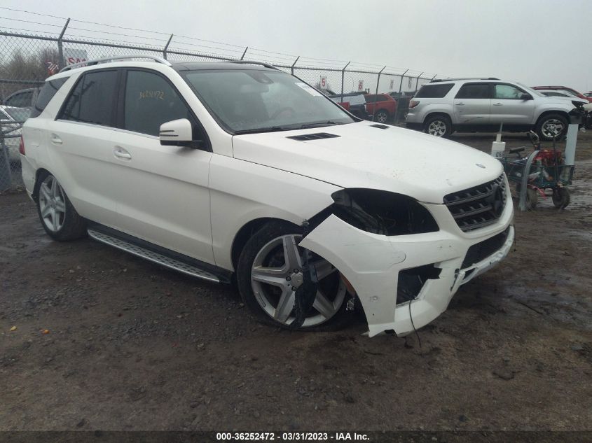 2015 MERCEDES-BENZ M-CLASS ML 350 - 4JGDA5HB7FA482370
