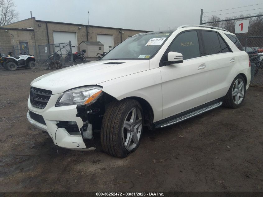 2015 MERCEDES-BENZ M-CLASS ML 350 - 4JGDA5HB7FA482370