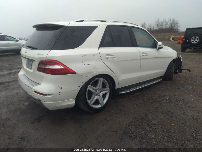 2015 MERCEDES-BENZ M-CLASS ML 350 - 4JGDA5HB7FA482370