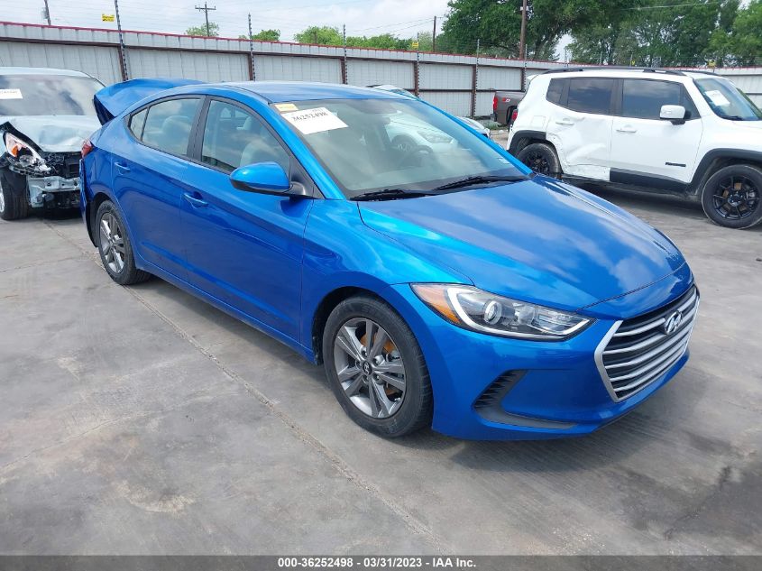 2018 HYUNDAI ELANTRA SEL - 5NPD84LF5JH242806