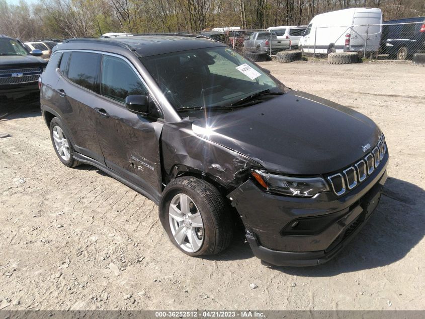 2022 JEEP COMPASS LATITUDE - 3C4NJDBB8NT201552