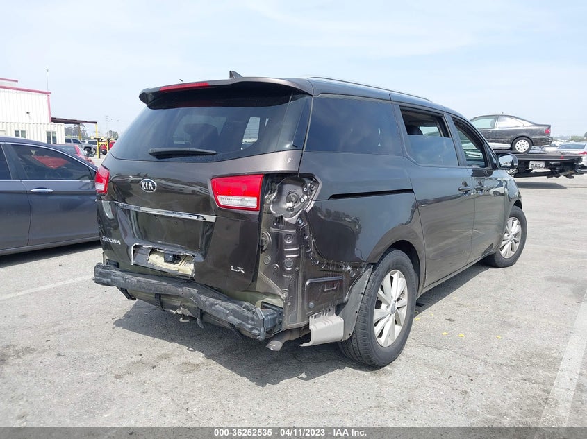 VIN KNDMB5C11H6339145 2017 KIA SEDONA LX