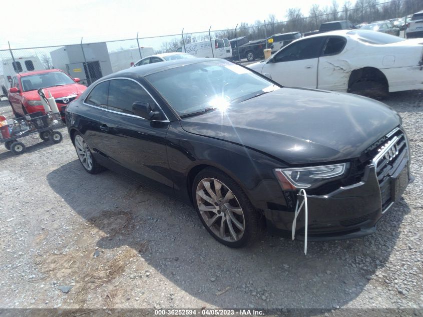 2013 AUDI A5 PREMIUM PLUS - WAULFAFR1DA080199
