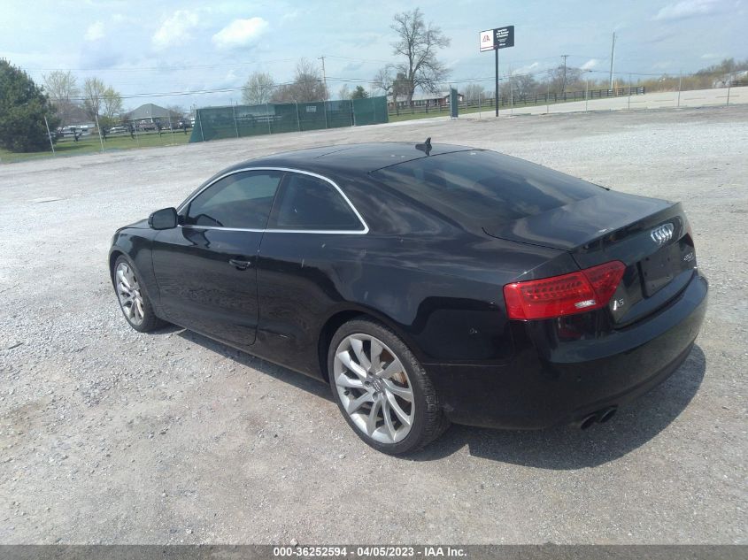 2013 AUDI A5 PREMIUM PLUS - WAULFAFR1DA080199