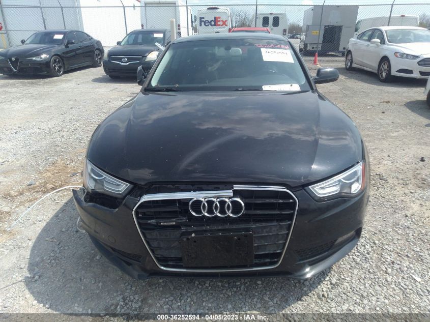2013 AUDI A5 PREMIUM PLUS - WAULFAFR1DA080199