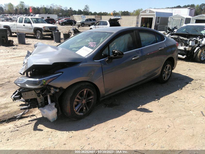 2018 CHEVROLET CRUZE LT - 1G1BE5SM7J7139101