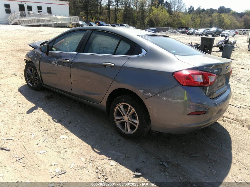 2018 CHEVROLET CRUZE LT - 1G1BE5SM7J7139101