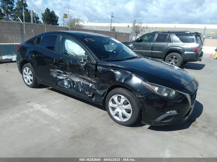 2014 MAZDA MAZDA3 I SPORT - JM1BM1U79E1191395