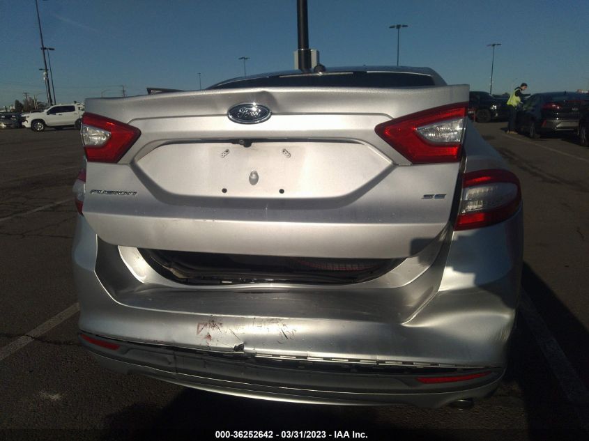 2015 FORD FUSION SE - 3FA6P0H72FR238695