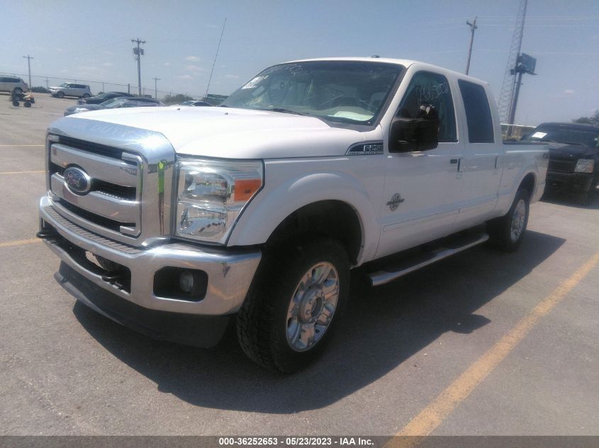 2013 FORD F-250 LARIAT 1FT7W2BTXDEA32821