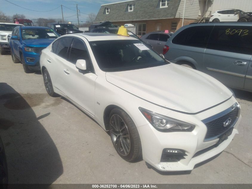 2017 INFINITI Q50 3.0T - JN1EV7AR2HM830919