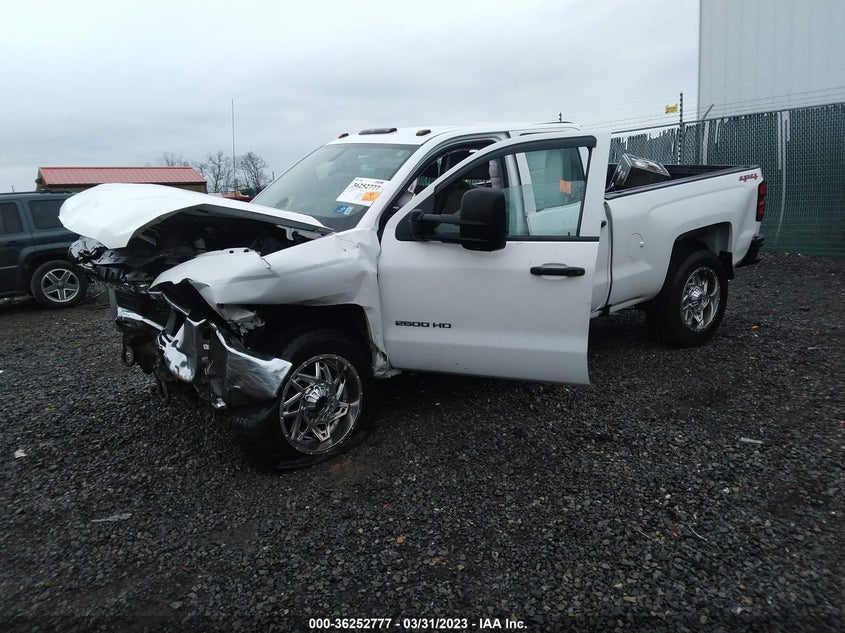 VIN 2GC2KREG4K1239913 2019 CHEVROLET SILVERADO 2500HD WORK TRUCK