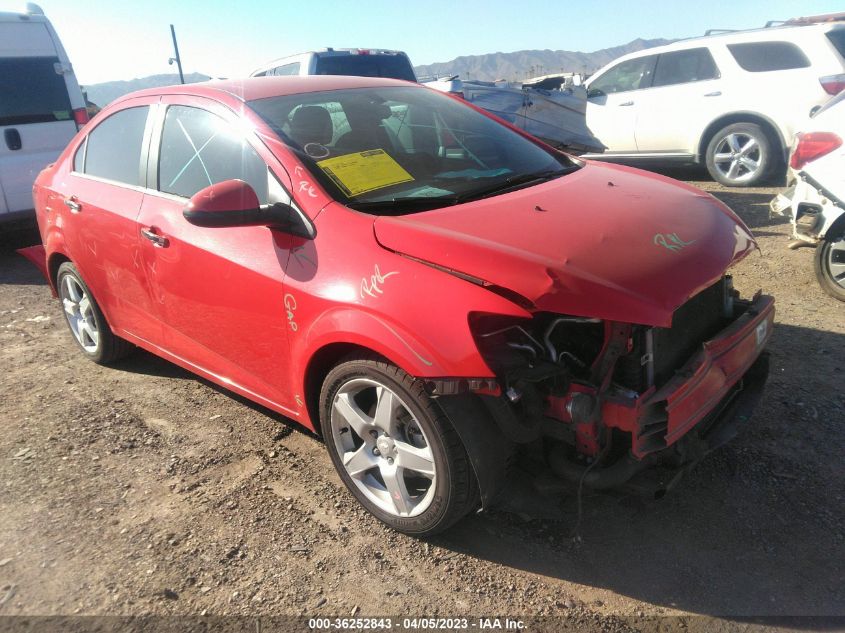 2016 CHEVROLET SONIC LTZ - 1G1JE5SB3G4147457