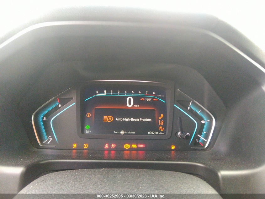 VIN 5FNRL6H52JB070619 2018 HONDA ODYSSEY EX