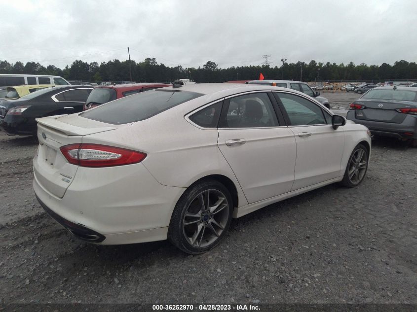 2014 FORD FUSION TITANIUM - 3FA6P0D96ER197753