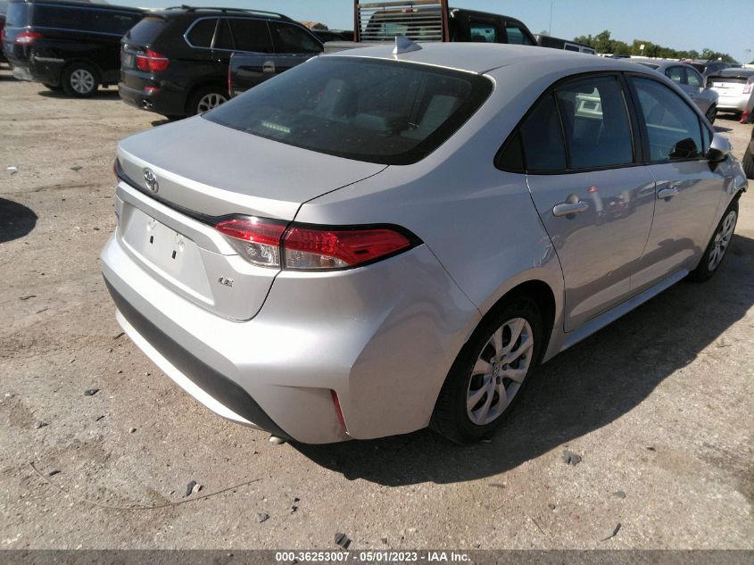 2020 TOYOTA COROLLA LE - 5YFEPRAEXLP105381