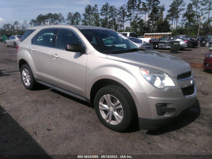 2013 CHEVROLET EQUINOX LS - 2GNALBEK9D6350149