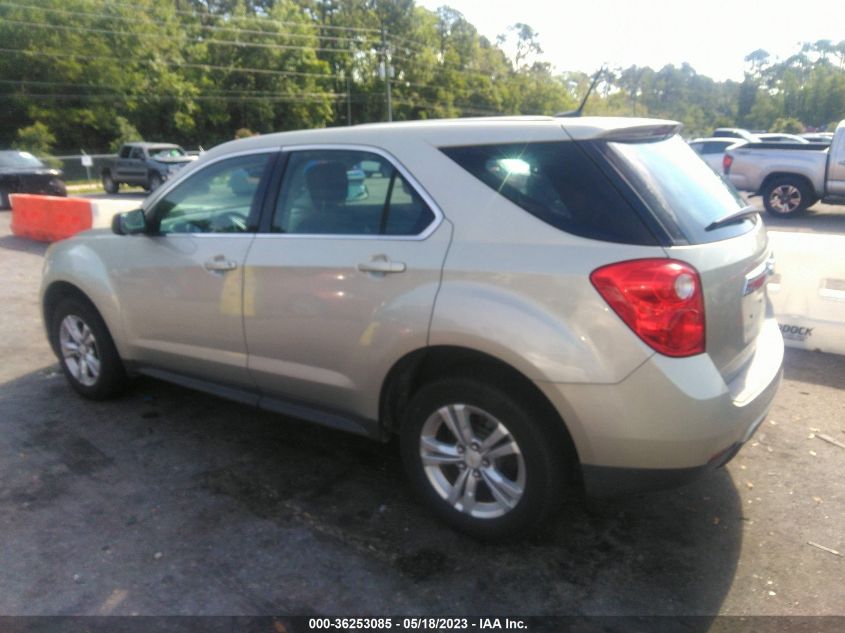 2013 CHEVROLET EQUINOX LS - 2GNALBEK9D6350149