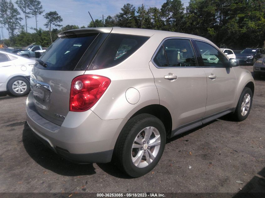 2013 CHEVROLET EQUINOX LS - 2GNALBEK9D6350149