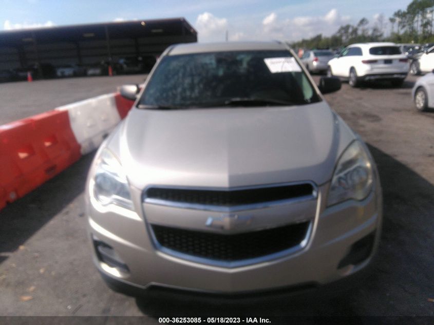 2013 CHEVROLET EQUINOX LS - 2GNALBEK9D6350149