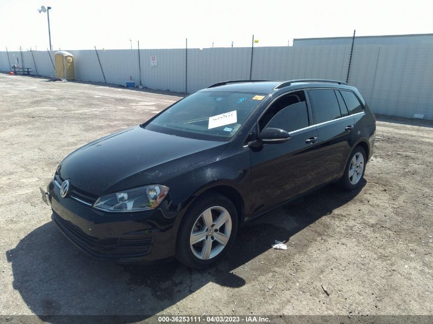 2015 VOLKSWAGEN GOLF SPORTWAGEN TDI S 3VWCA7AU7FM514256