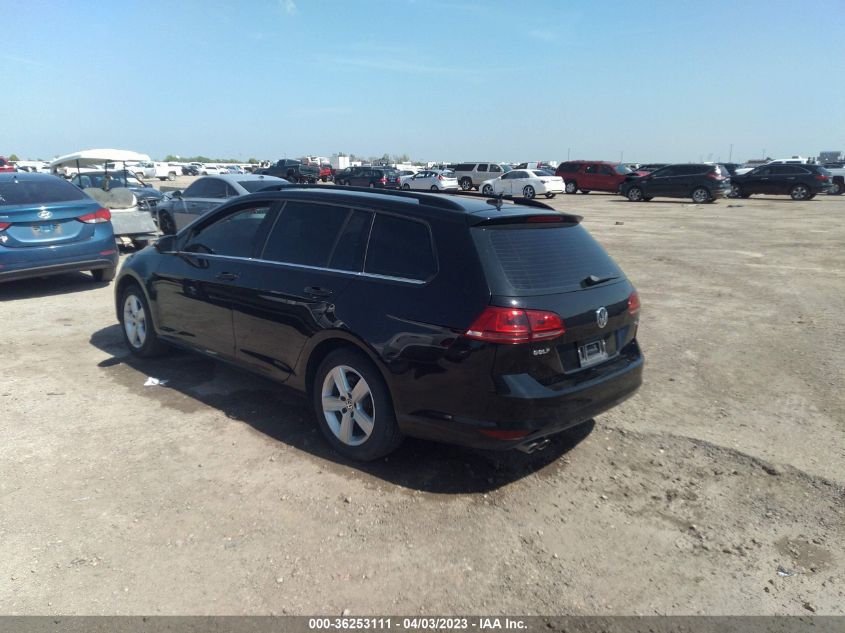 2015 VOLKSWAGEN GOLF SPORTWAGEN TDI S 3VWCA7AU7FM514256