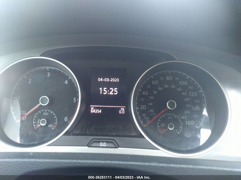 2015 VOLKSWAGEN GOLF SPORTWAGEN TDI S 3VWCA7AU7FM514256
