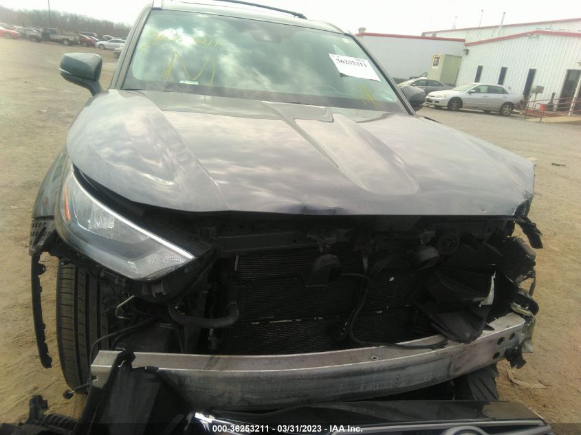 2020 TOYOTA HIGHLANDER HYBRID XLE - 5TDHBRCH9LS503708