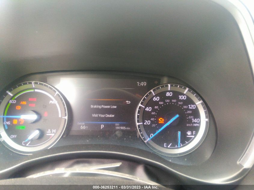 2020 TOYOTA HIGHLANDER HYBRID XLE - 5TDHBRCH9LS503708