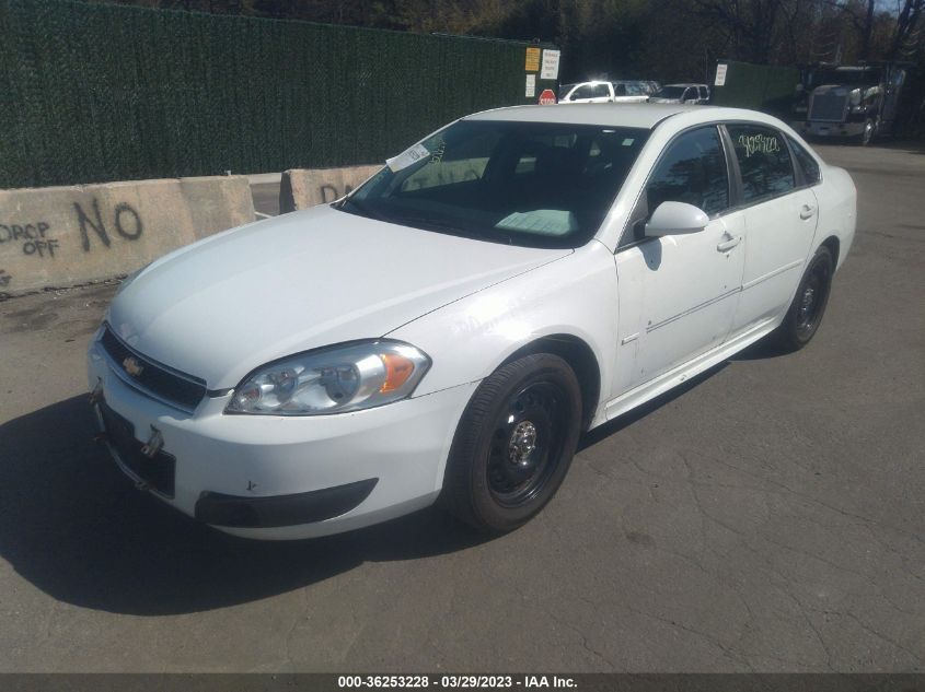 2014 CHEVROLET IMPALA LIMITED POLICE POLICE - 2G1WD5E33E1187026