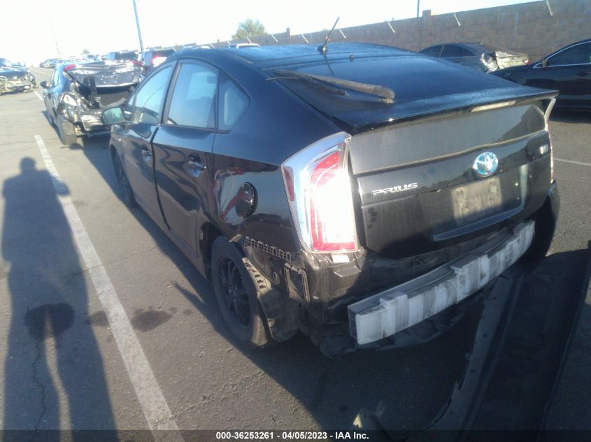 2014 TOYOTA PRIUS FOUR/FIVE/THREE/ONE/TWO - JTDKN3DU7E1736069