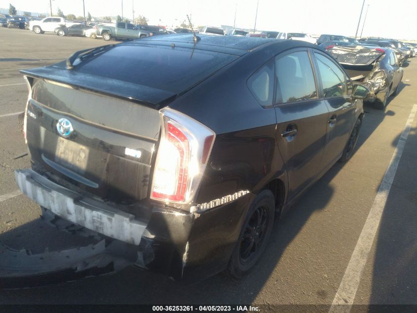 2014 TOYOTA PRIUS FOUR/FIVE/THREE/ONE/TWO - JTDKN3DU7E1736069