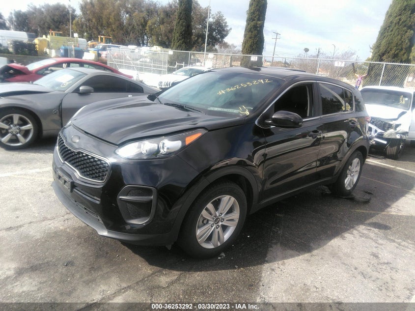 VIN KNDPM3AC0K7619110 2019 KIA SPORTAGE LX