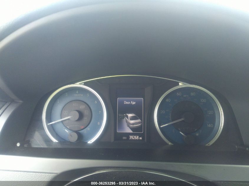 2017 TOYOTA CAMRY XLE/SE/LE/XSE - 4T1BF1FK6HU769334