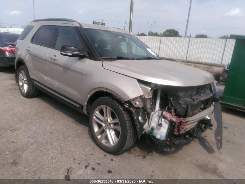 2017 FORD EXPLORER XLT - 1FM5K8D80HGD20660
