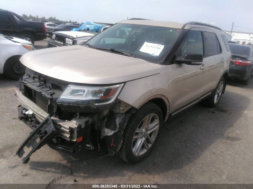 2017 FORD EXPLORER XLT - 1FM5K8D80HGD20660