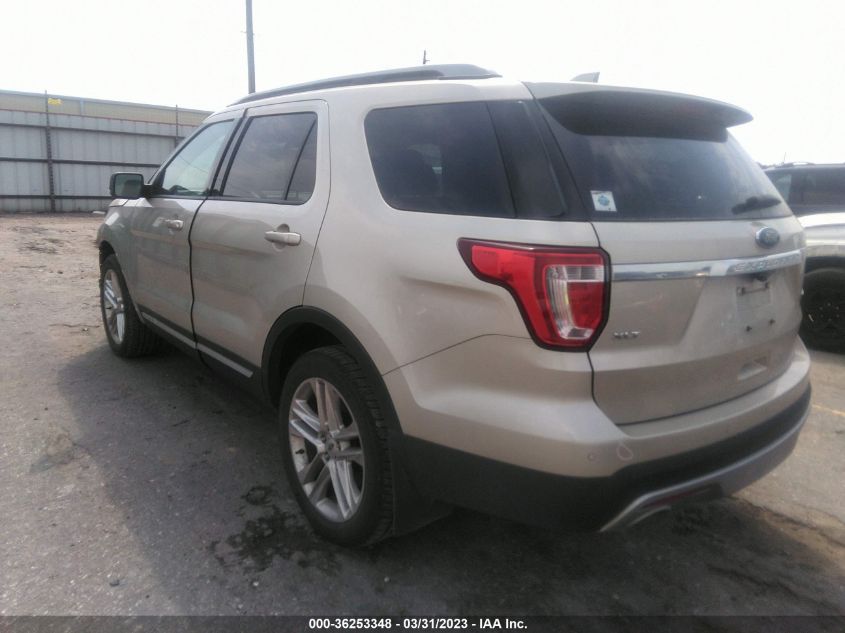 2017 FORD EXPLORER XLT - 1FM5K8D80HGD20660