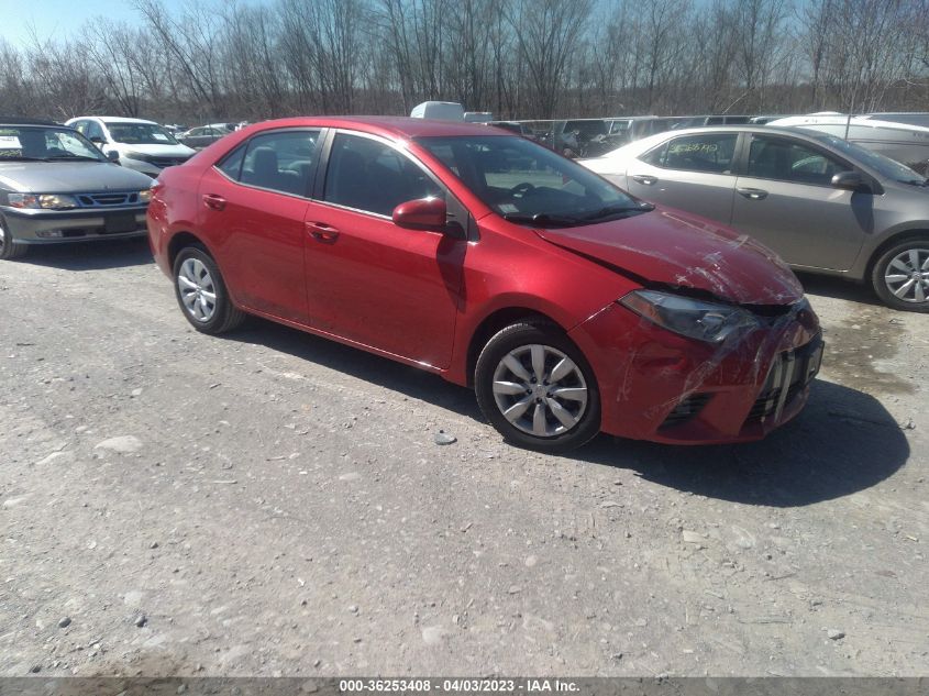 2014 TOYOTA COROLLA LE - 2T1BURHE4EC217680