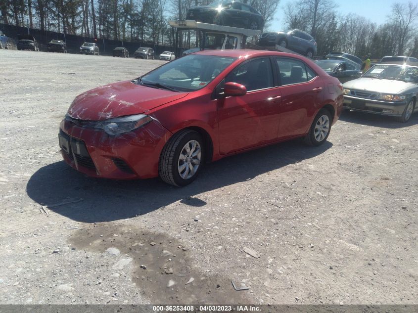 2014 TOYOTA COROLLA LE - 2T1BURHE4EC217680