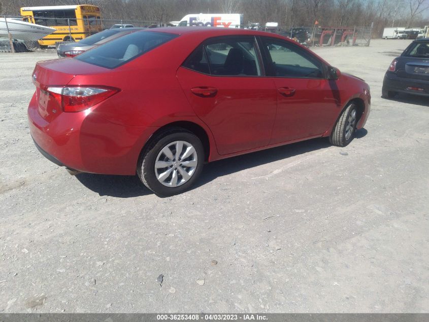 2014 TOYOTA COROLLA LE - 2T1BURHE4EC217680