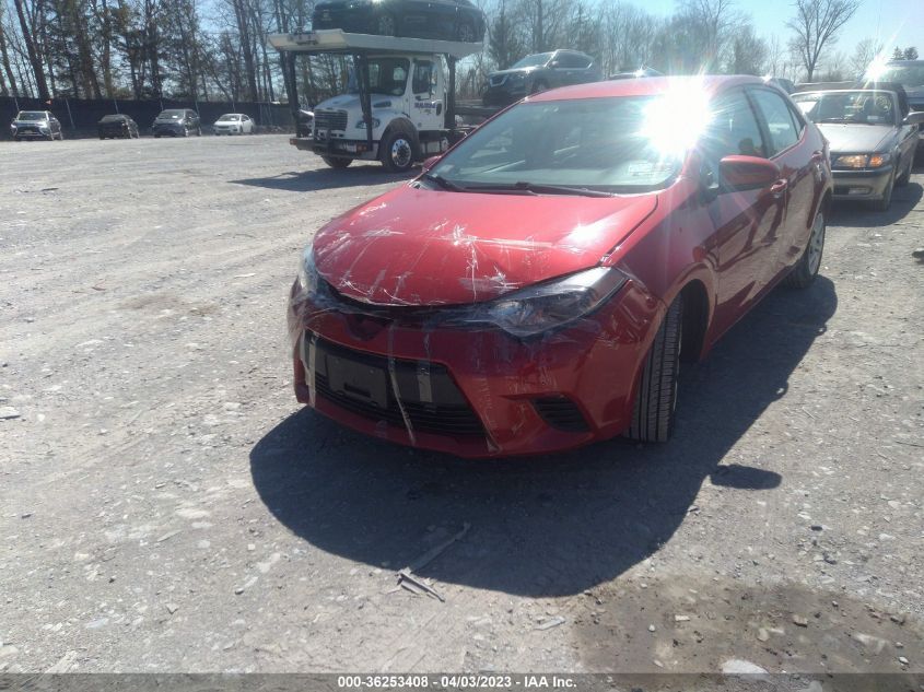 2014 TOYOTA COROLLA LE - 2T1BURHE4EC217680