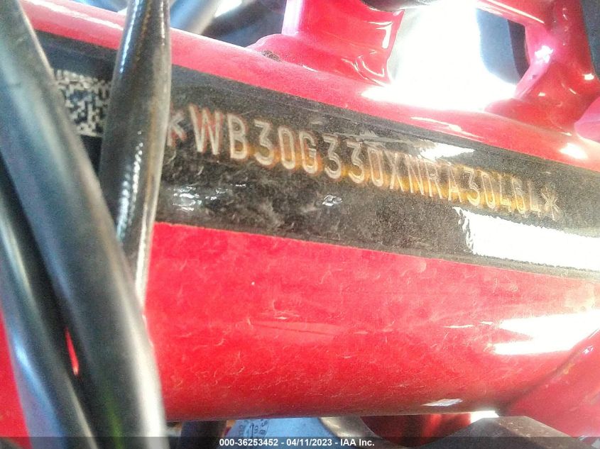 2022 BMW G310 GS - WB30G330XNRA30464