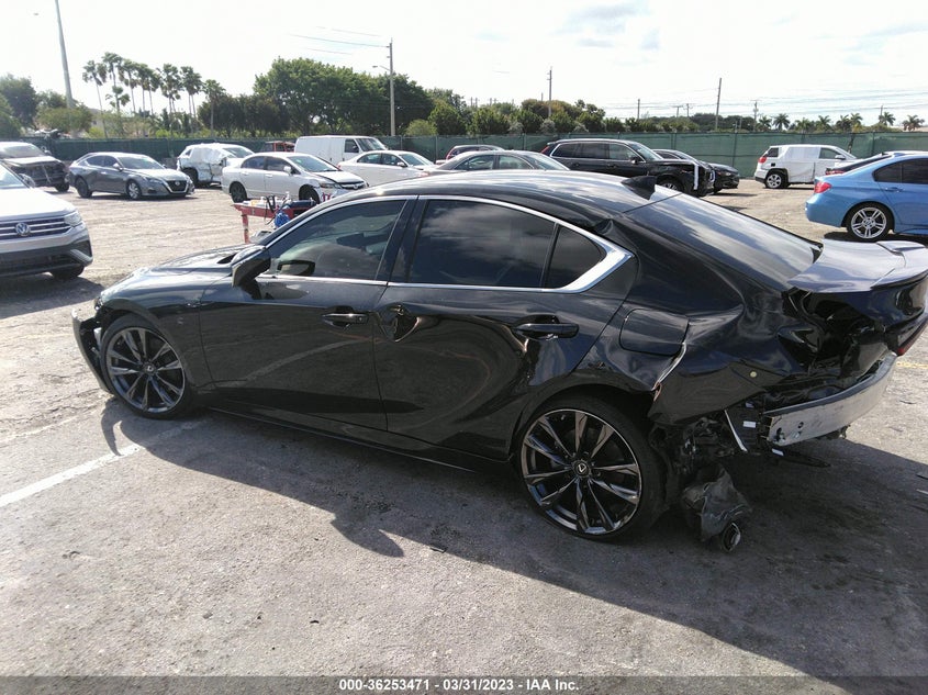 VIN JTHGZ1B28M5040794 2021 LEXUS IS IS 350 F SPORT