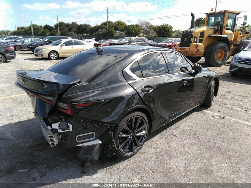 VIN JTHGZ1B28M5040794 2021 LEXUS IS IS 350 F SPORT