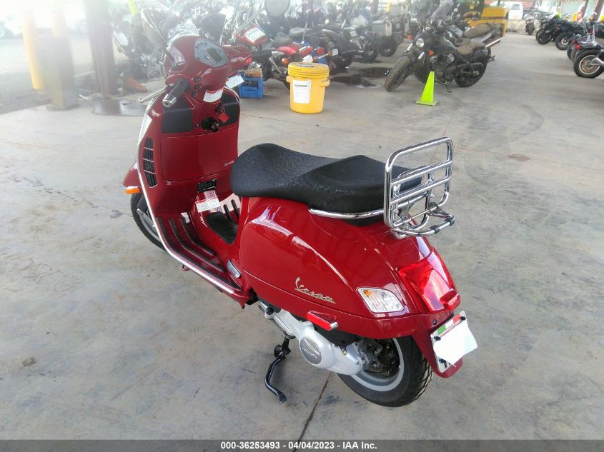 2007 VESPA GTS 250 ZAPM459L775004557
