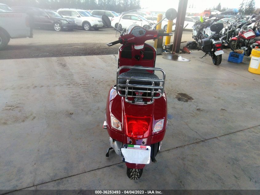 2007 VESPA GTS 250 ZAPM459L775004557